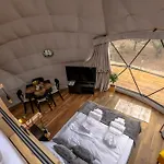 Lüks kamp alanı Glamping Idyllaglamp Loft