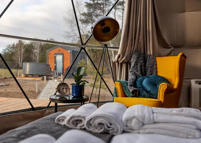 Luksusowy namiot Glamping Idyllaglamp Loft