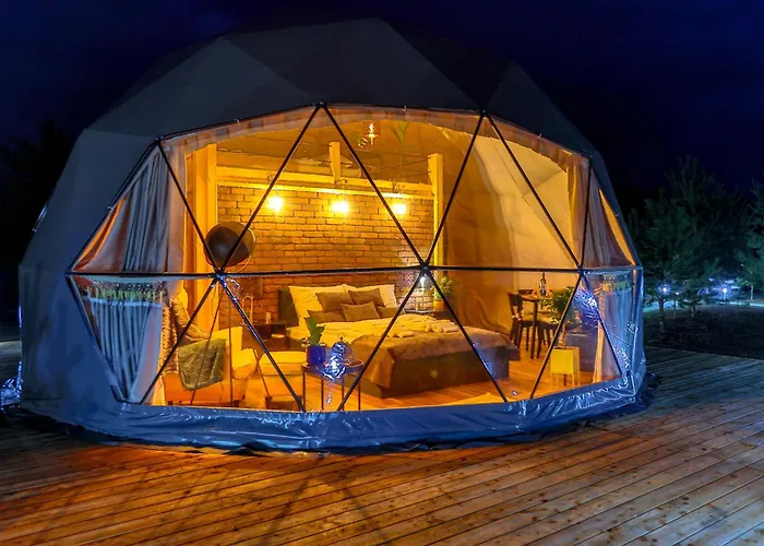 Glamping Idyllaglamp Loft Luksusowy namiot *