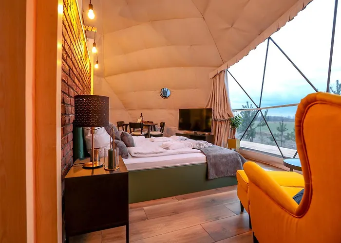 Glamping Idyllaglamp Loft Luksusowy namiot *