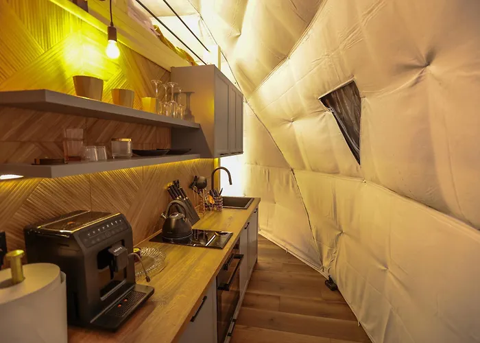 Glamping Idyllaglamp Loft Dzbadzek